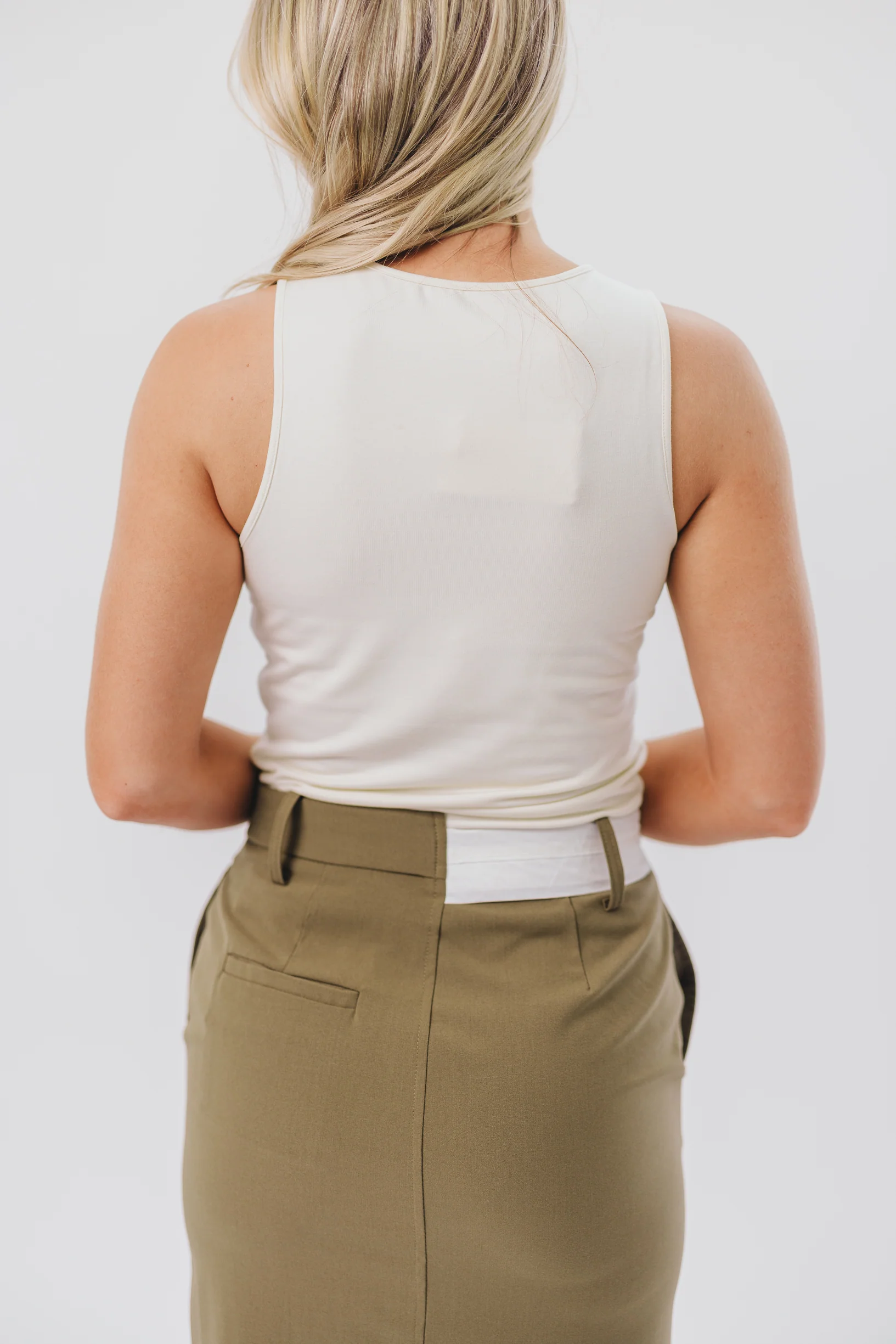 Eliana Tank in Blanc - Directfux