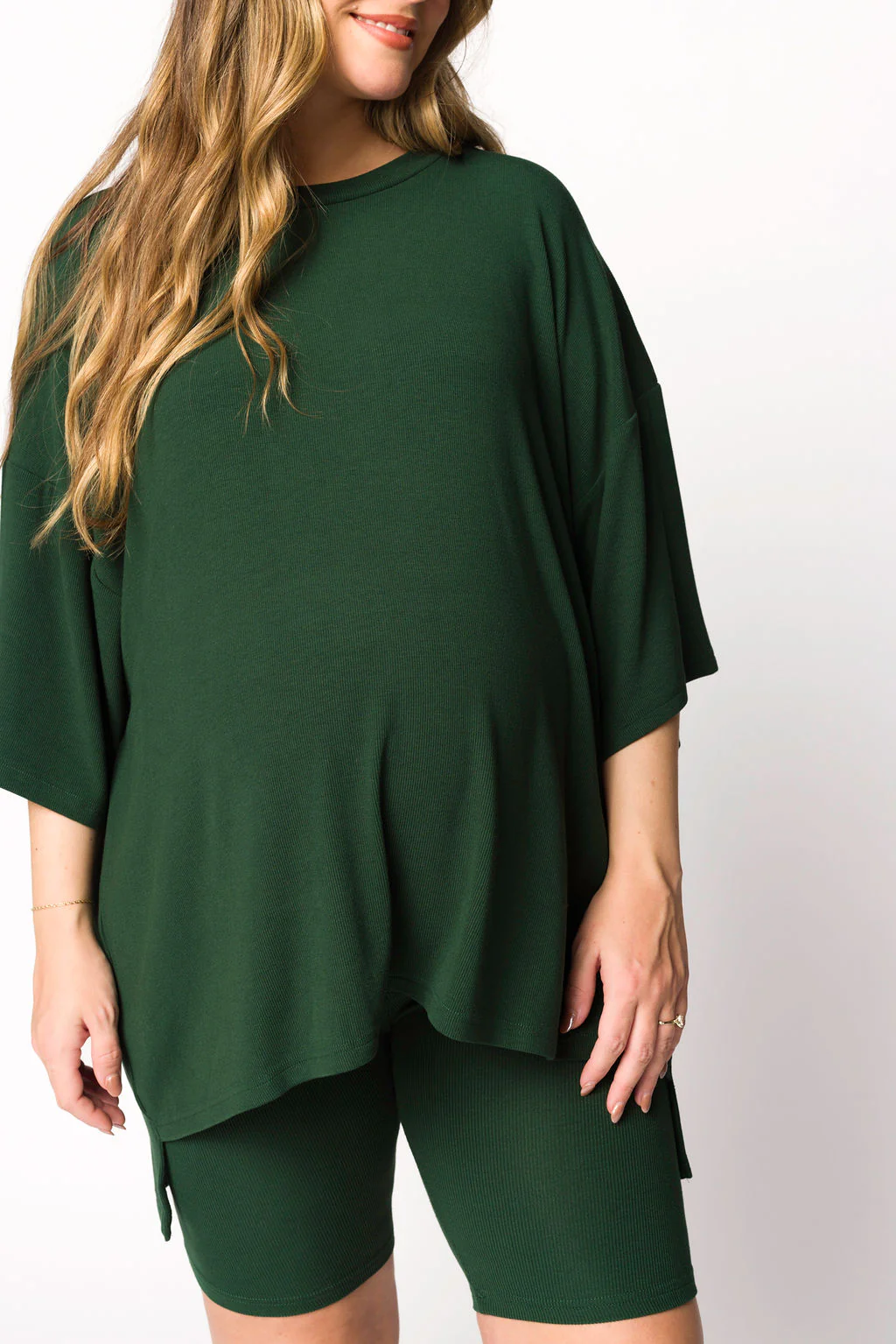 All Weekend Long Set - Short Sleeves - in Juniper - Directfux